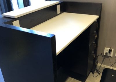 custom millwork architectural desk