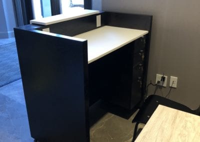 custom millwork architectural desk